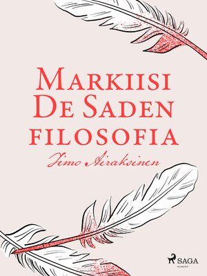 cover image of Markiisi de Saden filosofia
